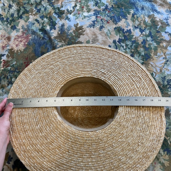 GIGI PIP Wide Brim Straw Hat - Picture 2 of 8